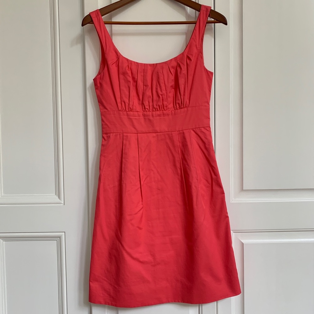 J crew coral dress